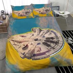 Star Wars Millennium Falcon Bedding Set Gift For Your Girlfriend Boyfriend Gift For Love Gift For Friend Best Valentine Present Holiday Gift