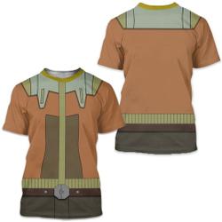Star Wars Rebels Costume, Ezra Bridger 3D T-shirt Meaningful Gift For Family Gift For Boyfriend Valentine Gift