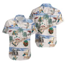 Star Wars Shirt, Star Wars Hawaiian Shirt, Star Wars Beach Shirt Gift For Your Girlfriend Boyfriend Gift For Love Gift For Friend Best Valentine Present Holiday Gift