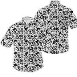 Star Wars Shirt, Star Wars Hawaiian Shirt, Star Wars Button Down Shirt Gift For Your Girlfriend Boyfriend Gift For Love Gift For Friend Best Valentine Present Holiday Gift