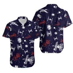 Star Wars Shirt, Star Wars Hawaiian Shirt, Star Wars Shirt For Men Gift For Your Girlfriend Boyfriend Gift For Love Gift For Friend Best Valentine Present Holiday Gift
