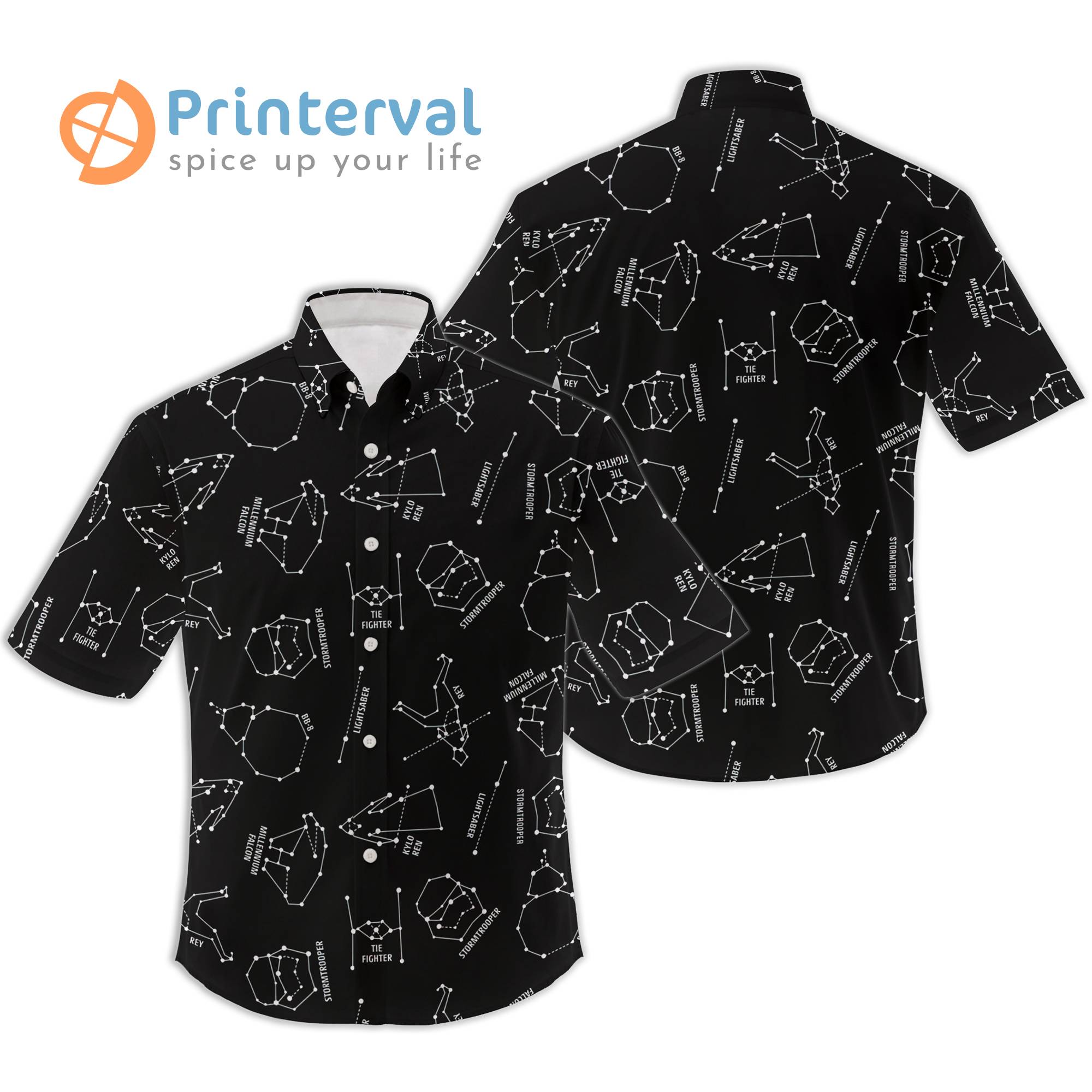 Star Wars Space Ship Battle Hawaiian Shirt Gift For Your Girlfriend Boyfriend Gift For Love Gift For Friend Best Valentine Present Holiday Gift