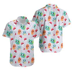 Starter PKM Hawaiian Shirt Gift For Your Girlfriend Boyfriend Gift For Love Gift For Friend Best Valentine Present Holiday Gift
