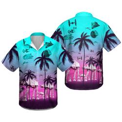StarWars Hawaiian Shirt, StarWars Button Shirt Gift For Your Girlfriend Boyfriend Gift For Love Gift For Friend Best Valentine Present Holiday Gift