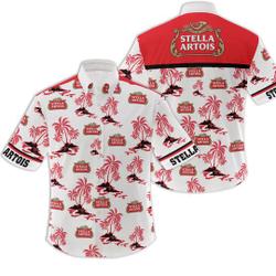 Stella Artois Hawaii Shirts Gift For Your Girlfriend Boyfriend Gift For Love Gift For Friend Best Valentine Present Holiday Gift