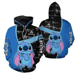 Stitch 3D Hoodie, Disney Shirt, Lilo And Stich T-shirt