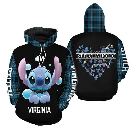 Stitch Disney 3D Hoodie