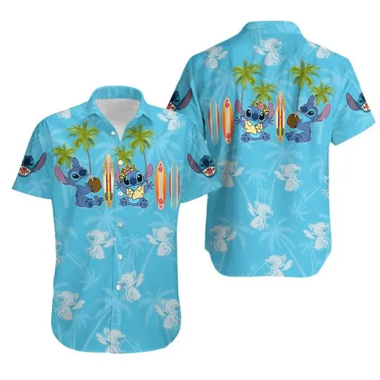 Stitch Hawaiian Shirt Gift For Your Girlfriend Boyfriend Gift For Love Gift For Friend Best Valentine Present Holiday Gift