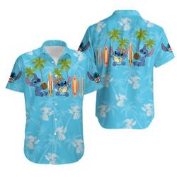 Stitch Hawaiian Shirt Gift For Your Girlfriend Boyfriend Gift For Love Gift For Friend Best Valentine Present Holiday Gift