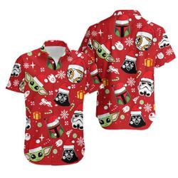 Stormtrooper Christmas Hawaiian Shirt Gift For Your Girlfriend Boyfriend Gift For Love Gift For Friend Best Valentine Present Holiday Gift