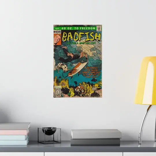 Sublime - Badfish - Vertical Matte Poster Meaningful Gift For Family Gift For Boyfriend Valentine Gift Birthday Gift Holiday Gift