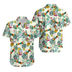 Super Mario Princess Peach Feeling Peachy Hawaiian Shirt, Gift For Your Girlfriend Boyfriend Gift For Love Gift For Friend Best Valentine Present Holiday Gift