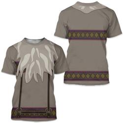 Sven Inspired Disney 3D Shirt Meaningful Gift For Family Gift For Boyfriend Valentine Gift