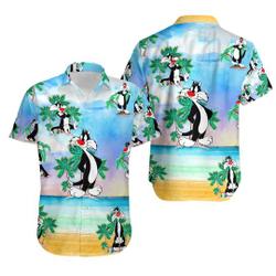 Sylvester Aloha Shirt Gift For Your Girlfriend Boyfriend Gift For Love Gift For Friend Best Valentine Present Holiday Gift
