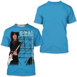 Joan Jett music vintage 3D Tshirt Meaningful Gift For Family Gift For Boyfriend Valentine Gift