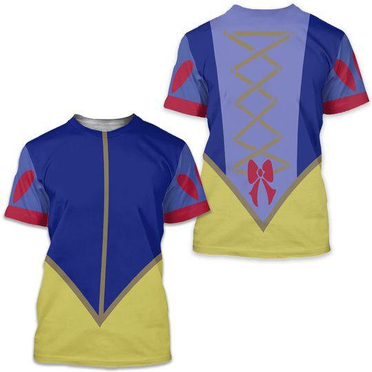 Snow White Inspired Princess T-shirt Meaningful Gift For Family Gift For Boyfriend Valentine Gift