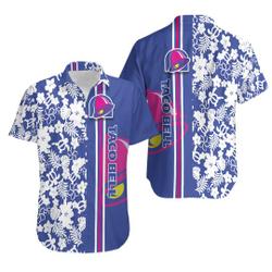 Taco Bell Tropical Flower Aloha Hawaiian Shirt Gift For Your Girlfriend Boyfriend Gift For Love Gift For Friend Best Valentine Present Holiday Gift
