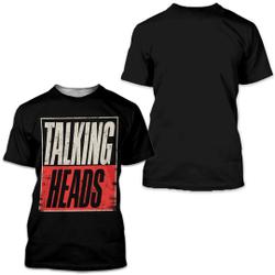 Talking Heads Music Band Classic 3D T Shirt Meaningful Gift For Family Gift For Boyfriend Valentine Gift