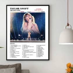 Taylor The Eras Tour 2023 Poster Meaningful Gift For Family Gift For Boyfriend Valentine Gift Birthday Gift Holiday Gift