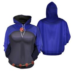 Teen Titan Raven Witch 3D Hoodie
