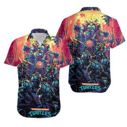 Teenage Mutant Ninja Turtles Adventures Hawaiian Shirt Gift For Your Girlfriend Boyfriend Gift For Love Gift For Friend Best Valentine Present Holiday Gift