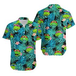 Teenage Mutant Ninja Turtles Button Up Shirt Gift For Your Girlfriend Boyfriend Gift For Love Gift For Friend Best Valentine Present Holiday Gift
