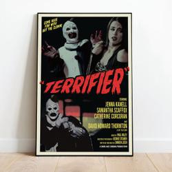 Terrifier art the clown horror poster Premium Matte Vertical Poster Meaningful Gift For Family Gift For Boyfriend Valentine Gift Birthday Gift Holiday Gift