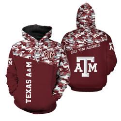 Texas A&M Aggies 3D Hoodie