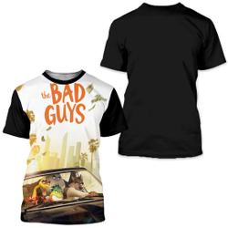 The Bad Guys Graphic T-Shirt Meaningful Gift For Family Gift For Boyfriend Valentine Gift
