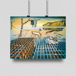 The Disintegration of the Persistence of Memory--- SALVADOR DALÍ Premium Matte Vertical Poster Meaningful Gift For Family Gift For Boyfriend Valentine Gift Birthday Gift Holiday Gift