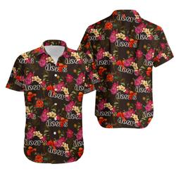 The Doors Stones Button Up Shirts, The Doors Hawaiian Shirts Gift For Your Girlfriend Boyfriend Gift For Love Gift For Friend Best Valentine Present Holiday Gift