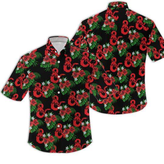 The Dungeons And Dragons Hawaiian Shirt Gift For Your Girlfriend Boyfriend Gift For Love Gift For Friend Best Valentine Present Holiday Gift