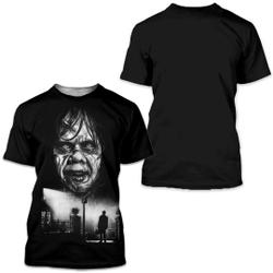The Exorcist Horror Movie 3D T-Shirt Meaningful Gift For Family Gift For Boyfriend Valentine Gift