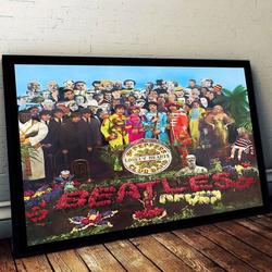 The.Be4tles SGT Peppers Album Premium Matte Poster Meaningful Gift For Family Gift For Boyfriend Valentine Gift Birthday Gift Holiday Gift