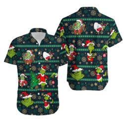 The funny character Christmas Hawaiian Shirt Gift For Your Girlfriend Boyfriend Gift For Love Gift For Friend Best Valentine Present Holiday Gift