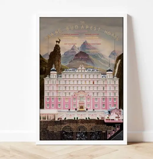 the grand budapest hotel Premium Matte Vertical Poster Meaningful Gift For Family Gift For Boyfriend Valentine Gift Birthday Gift Holiday Gift