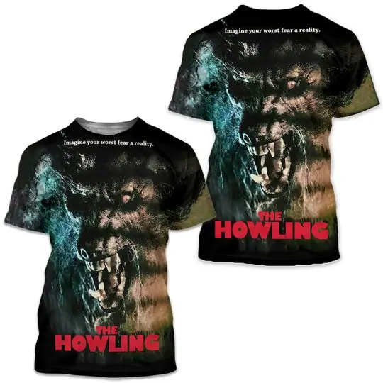 The Howling 1981 American Horror Film 3D Shirt Meaningful Gift For Family Gift For Boyfriend Valentine Gift