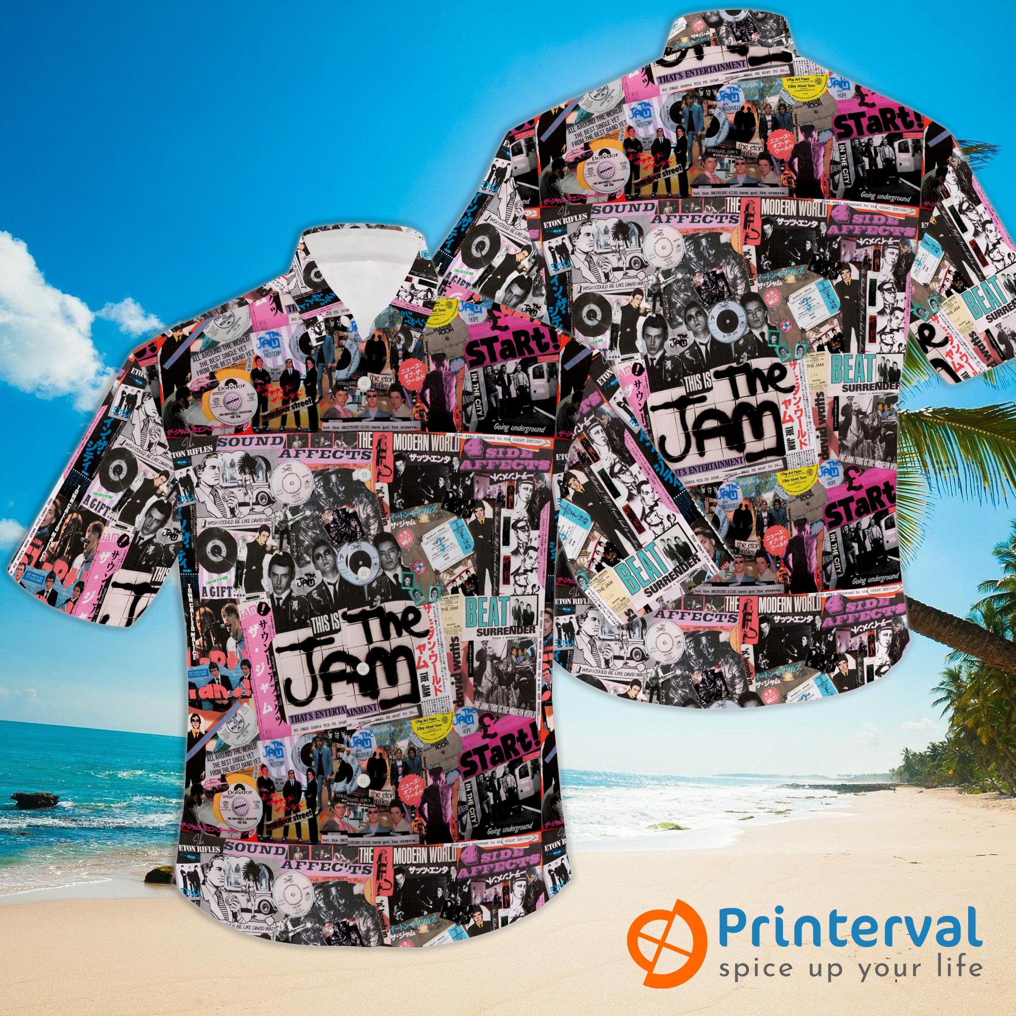 The Jam Hawaiian Jam Vintage Summer Shirt Gift For Your Girlfriend Boyfriend Gift For Love Gift For Friend Best Valentine Present Holiday Gift