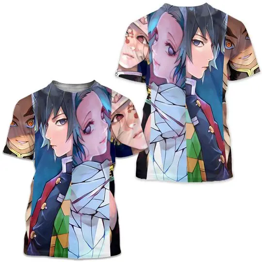 The Japanese Anime demon T-Shirts Meaningful Gift For Family Gift For Boyfriend Valentine Gift