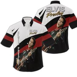 The King Elvis Presley Hawaiian Shirt Gift For Your Girlfriend Boyfriend Gift For Love Gift For Friend Best Valentine Present Holiday Gift