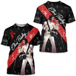 The King Elvis Presley T-Shirt Christmas Gift For Fans Meaningful Gift For Family Gift For Boyfriend Valentine Gift