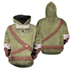 The Legend Of Zelda Link Full Over Print 3D Hoodie