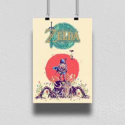 The Legend of Zelda Tears of the kingdom Poster Meaningful Gift For Family Gift For Boyfriend Valentine Gift Birthday Gift Holiday Gift