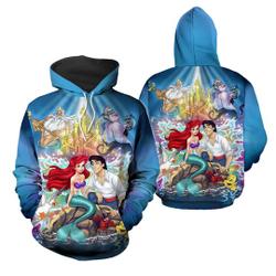 The Little Mermaid Ariel Princess And Her Prince Disney Hoodie
