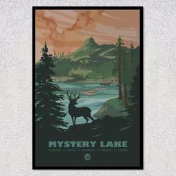 The Long Dark Mystery Lake Premium Matte Vertical Poster Meaningful Gift For Family Gift For Boyfriend Valentine Gift Birthday Gift Holiday Gift