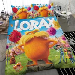 The Lorax Duvet Cover Pillow Cover Bedding Set Gift For Your Girlfriend Boyfriend Gift For Love Gift For Friend Best Valentine Present Holiday Gift
