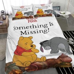 The Many  Winnie the Pooh Bedding Set Gift For Your Girlfriend Boyfriend Gift For Love Gift For Friend Best Valentine Present Holiday Gift
