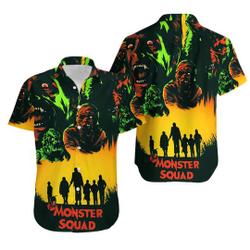 The Monster Squad Horror Halloween Hawaiian Shirt Gift For Your Girlfriend Boyfriend Gift For Love Gift For Friend Best Valentine Present Holiday Gift