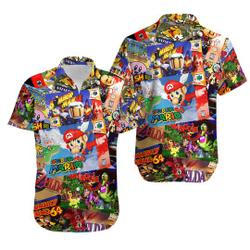 The Nintendo 64 is now 26 Years Old Hawaiian Shirt Gift For Your Girlfriend Boyfriend Gift For Love Gift For Friend Best Valentine Present Holiday Gift