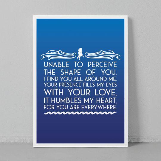 The Shape of Water Premium Matte Vertical Poster Meaningful Gift For Family Gift For Boyfriend Valentine Gift Birthday Gift Holiday Gift